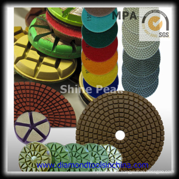 Diamond Concrete Floor Polishing Pads